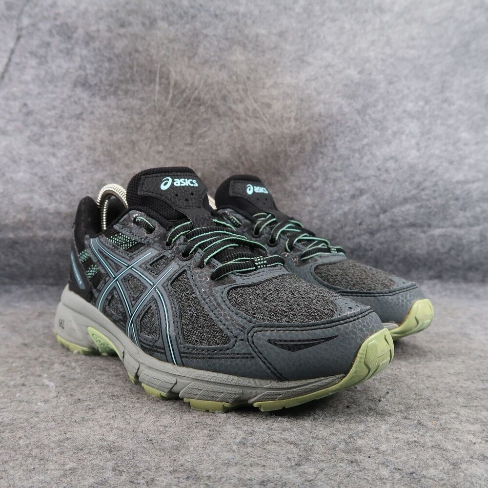 Asics Shoes Womens 6.5 Athletic Gel Venture 6 Trail Running Outdoor Active Sport
